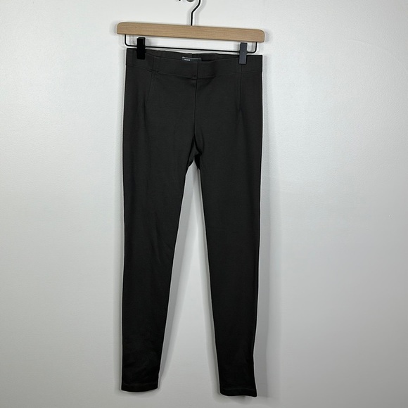 Vince Pants - Vince Dark Gray Pull On Elastic Waist Stretch Mid Rise Leggings Size Small
